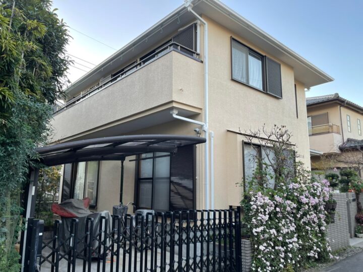川越市　H様邸　屋根塗装・外壁塗装