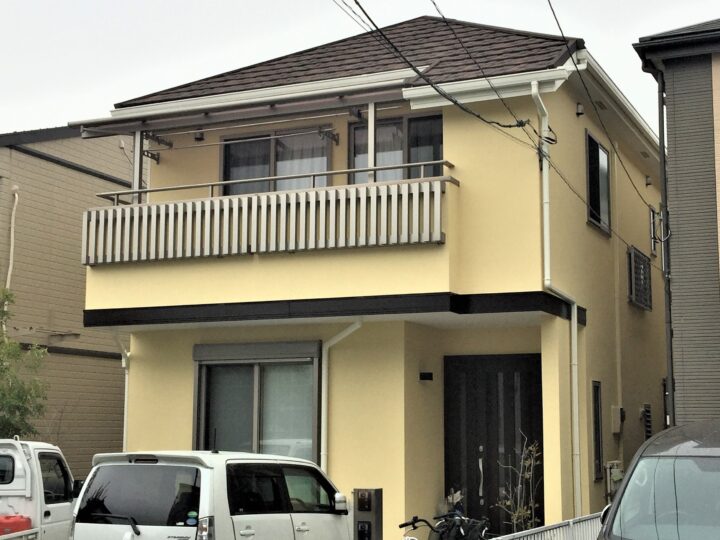 川越市　N様邸　屋根カバー・外壁塗装工事