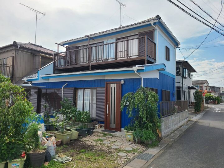 川越市　K様邸　外壁塗装工事