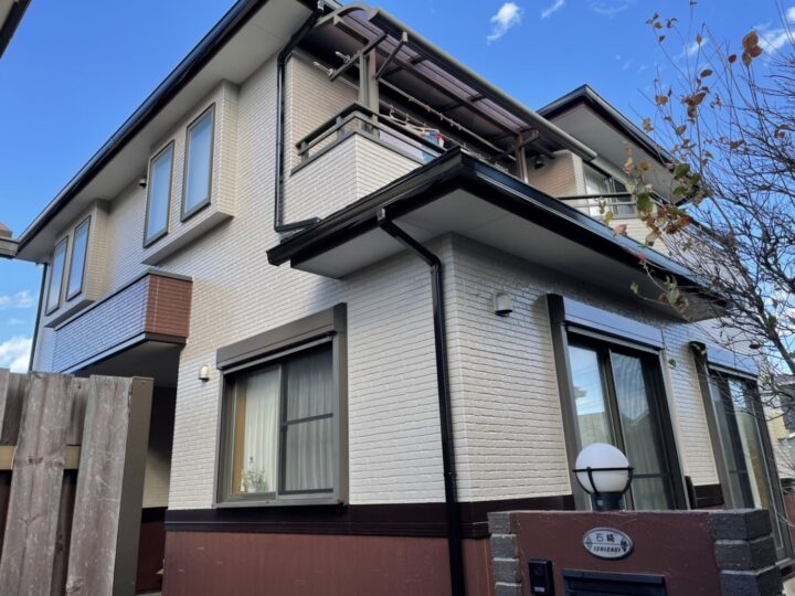 川越市　I様邸　屋根塗装・外壁塗装工事