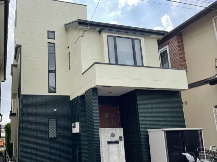 川越市　H様邸　屋根塗装・外壁塗装工事