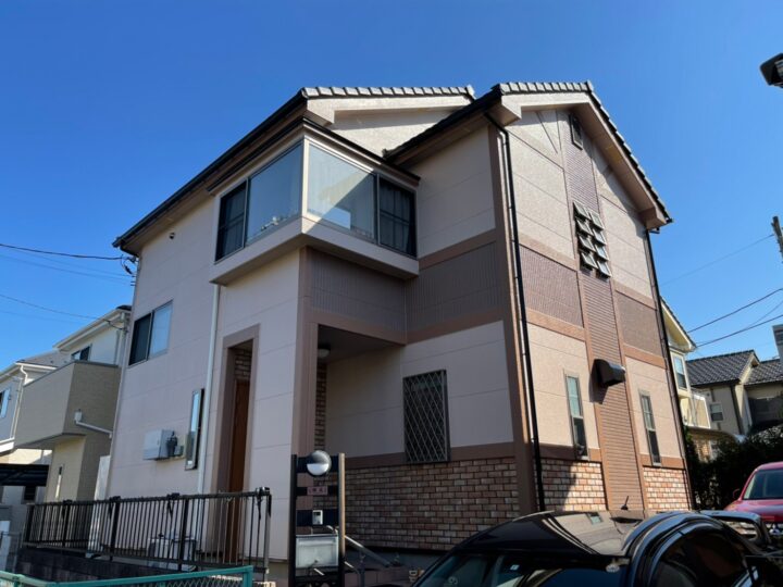 川越市　M様邸　外壁無機塗装工事