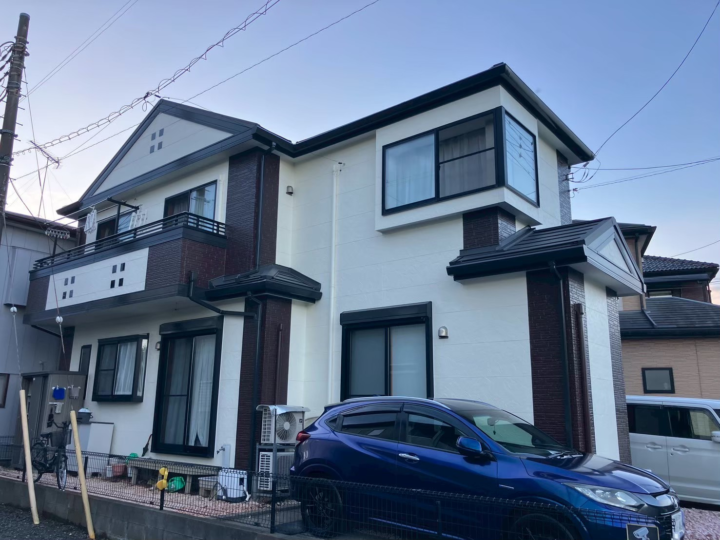 【川越市】K様邸　屋根金属カバー・外壁塗装工事