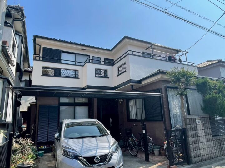 【川越市】W様邸　屋根外壁塗装工事