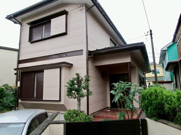 【川越市小仙波町】　K様邸　屋根外壁塗装工事　ベランダ防水工事