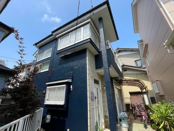 【ふじみ野市新田】N様邸　金属屋根カバー・外壁塗装工事