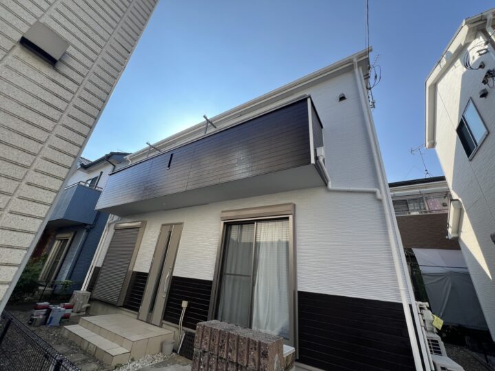 【川越市稲荷町】I 様邸　屋根外壁塗装工事